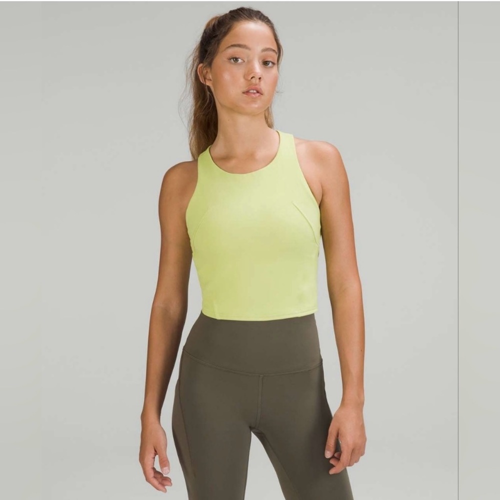 Lululemon Invigorate Training Tank Top (Wasabi) Size 8